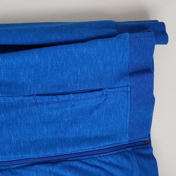 Tek Gear Royal Blue DryTek Hoodie Thumb Opening Zip Up Size Medium - Picture 6 of 10